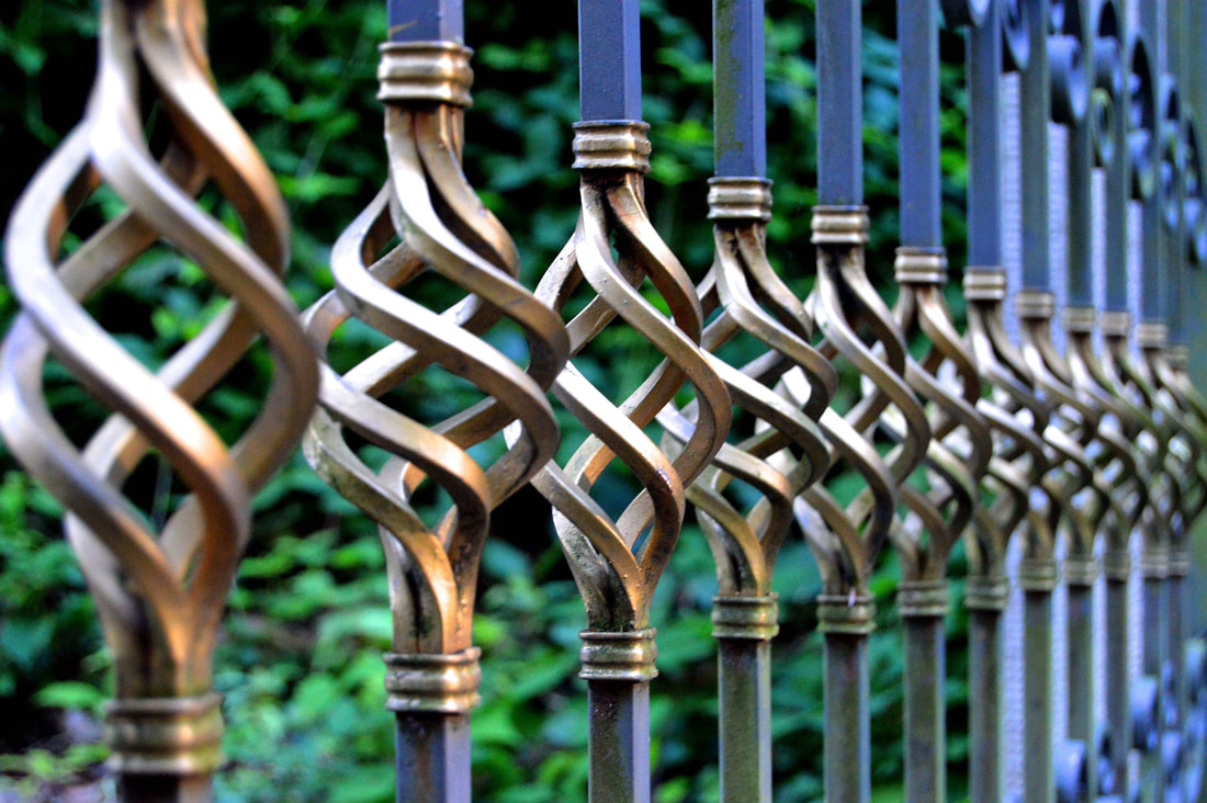 Yowie Bay wrought iron fence
